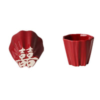 Wedding Tea Ceremony Cups Set for Newlyweds - Engagement & Bridal Gift
