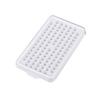 Jewelry Display Tray with Lid, Transparent Gemstone Storage Box for Loose Diamonds and Precious Stones