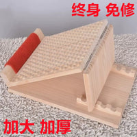 Wooden Slant Board for Calf Stretching and Rehabilitation Exercise