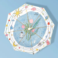 Automatic UV Protection Travel Umbrella for Sun and Rain