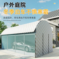 Outdoor Walk-in Greenhouse with Steel Frame and Transparent Cover for Plants