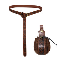 Medieval Celtic Viking Knight Cosplay Costume Accessories Set for Halloween Carnival
