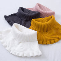 Unisex Cashmere Blend Neck Warmer Scarf for Winter