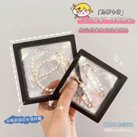 Floating Display Case with PE Film for Jewelry and Collectibles