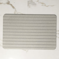 Diatomaceous Earth Bath Mat Quick Dry Non-Slip Absorbent Bathroom Floor Mat