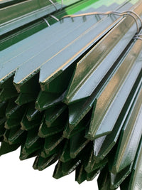 Triangular Iron Fence Post Solid Y-Type Pointed Steel Pipe for Garden and Breeding Support