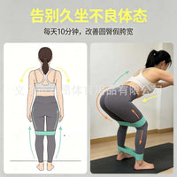 Resistance Loop Bands Set for Yoga, Pilates, and Strength Training - High Elasticity, Anti-Break