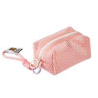 Dopamine Space Mesh Portable Cosmetic Pouch Travel Toiletry Bag