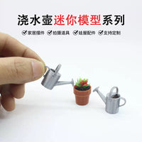 Dollhouse Miniature Watering Can Model for 1:12 Scale Doll Houses