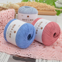Cotton Lace Yarn for Crochet and Knitting - DIY Sweaters, Dolls, and Crafts
