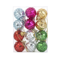 Christmas Party Disco Ball Ornaments for Bar Stage Decor