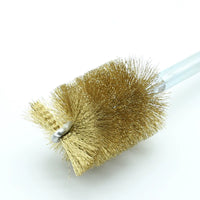 Copper Wire Tube Brush for Deep Hole Cleaning and Deburring