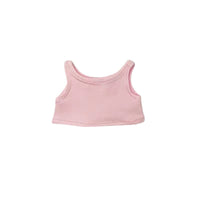 20cm Cotton Doll Clothes Set: Sleeveless T-shirt and Casual Pants for Stuffed Dolls