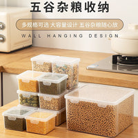 Waterproof Storage Box Set with Lids for Grains, Tea Sets, Stationery, Cosmetics, and LEGOs