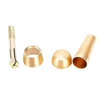 Copper Awl Set for Shoe Repair and Leather Crafting, Hand Stitching Tool Kit with Straight and Curved Hooks