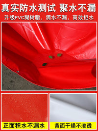 Heavy Duty PVC Coated Tarpaulin Waterproof Rainproof Sunshade Cover for Trucks Tents Outdoor