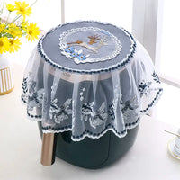 Air Fryer Dust Cover Lace Fabric Kitchen Appliance Protector