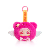 Mini Plush Angel Animal Doll Keychain