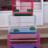 Yuanxi Cute Pet Metal Bird Cage Pigeon Parrot Cage Rabbit Cage Universal Breeding Cage