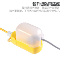 Outdoor Waterproof Extension Cord with Power Strip, Long Cable for Garden and Workshop