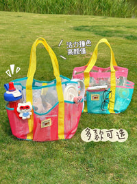 Large Capacity Dry Wet Separated Swimming Beach Bag with Shoulder Strap