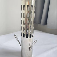 Portable Stainless Steel Camping Wood Stove for Tent Heating & Outdoor Cooking