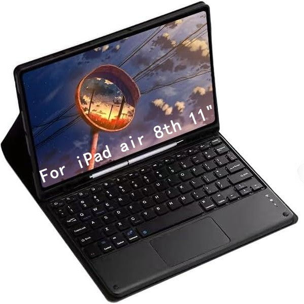 Magnetic Smart Case with Touchpad Keyboard for Apple iPad Pro Air