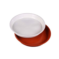 Thickened Round Plastic Plant Pot Saucer for Drainage and Water Collection