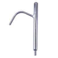 Thickened Stainless Steel Telescopic Pole with Yacht Hook for Lifebuoy Rescue and Fishing Net