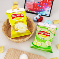 Foldable Food Bag Sealing Clips for Snacks and Kitchen Storage