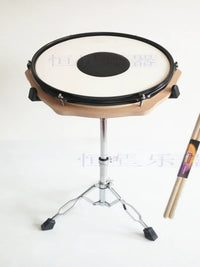 Adjustable Folding Snare Drum Stand for Practice Pads and Drum Kits, Heavy-Duty Portable Percussion Holder