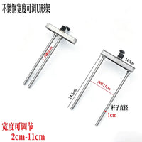 Adjustable Stainless Steel U-Shaped Pillow Holder for Salon Shampoo Beds