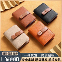 Fashionable Multi-Card Holder Wallet for Women with Large Capacity and ID Window