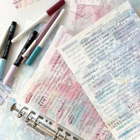 Gradient Mist B5 Notepad, Thickened Student Journal and Memo Book