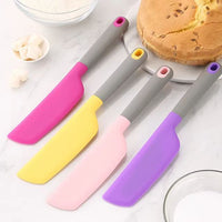 One-Piece Silicone Spatula for Baking, Cream, Salad, and Jam