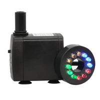 Submersible Water Pump for Aquarium, Pond, Fountain, and Hydroponics - Quiet Circulation and Filtration