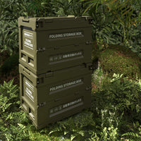 Foldable Outdoor Camping Storage Box Car Trunk Organizer Large Capacity Container