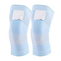 Breathable Nylon Sports Knee Brace with Adjustable Strap for Running, Basketball, and Fitness