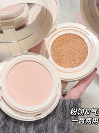Air Cushion Powder & Creamy Skin Foundation, Long-Lasting, Oil Control, Waterproof Concealer for Female Students
