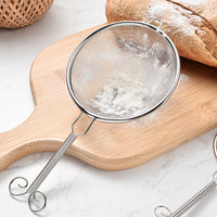 304 Stainless Steel Fine Mesh Sieve for Matcha Powder, Icing Sugar, Tea Leaves