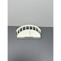 Dollhouse Miniature Half-Round Balcony European Style Wall Shelf DIY Ornament