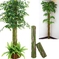 Artificial Moss Bark Roll for Pipe Decoration and Landscaping