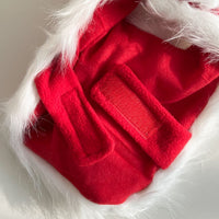 Pet Christmas Bell Cloak Warm Winter Cape for Small Dogs