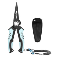 Multifunctional Stainless Steel Fishing Pliers with Line Cutter and Hook Remover for Lure Fishing