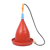 Automatic Poultry Drinker for Chickens, Ducks, and Geese - Plasson-Type Waterer