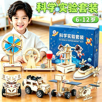 Kids' Science Experiment Kit DIY Physics Assembly Educational Toy for Elementary Students