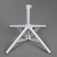 Large Outdoor Umbrella Base for Patio Market Umbrellas, Water-Filled Plastic Stand