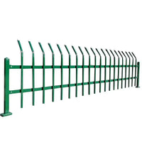 Anti-Climb Steel Fence for Factory, Park, and Yard Security