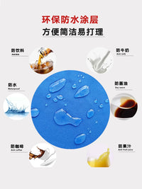 Thickened Waterproof School Desk Cover for Students - Blue Learning Tablecloth for Primary and Secondary School Desks