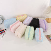 Minimalist Large Capacity Pencil Case for Students, Portable Stationery Pouch
